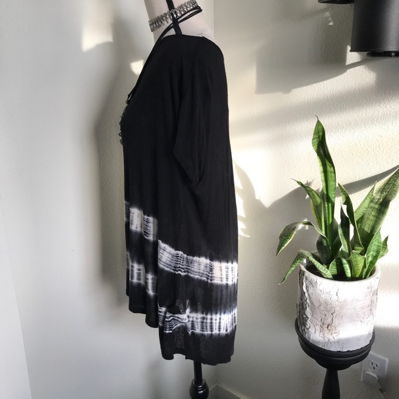 Super cool high low tie dye tunic shirt - Picture 3 of 4